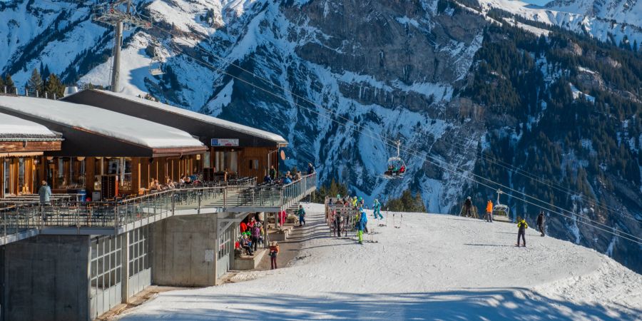 Skigebiet Sportbahnen Elm. - Kanton Glarus