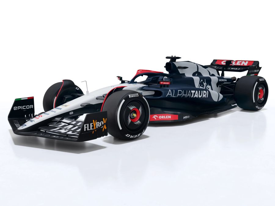 Der AlphaTauri AT04 startet 2023 in der Formel 1.