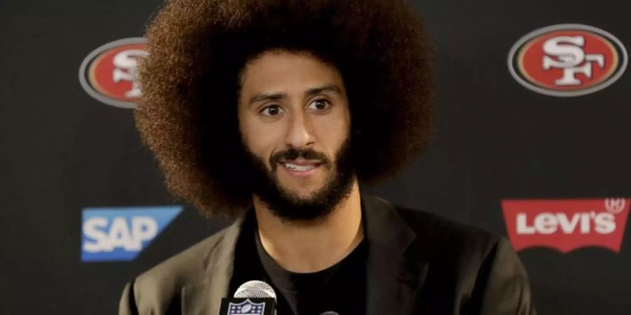 Hat seinen Rechtsstreit mit der NFL beigelegt: Ex-49ers-Quarterback Colin Kaepernick. Foto: Rick Scuteri/AP