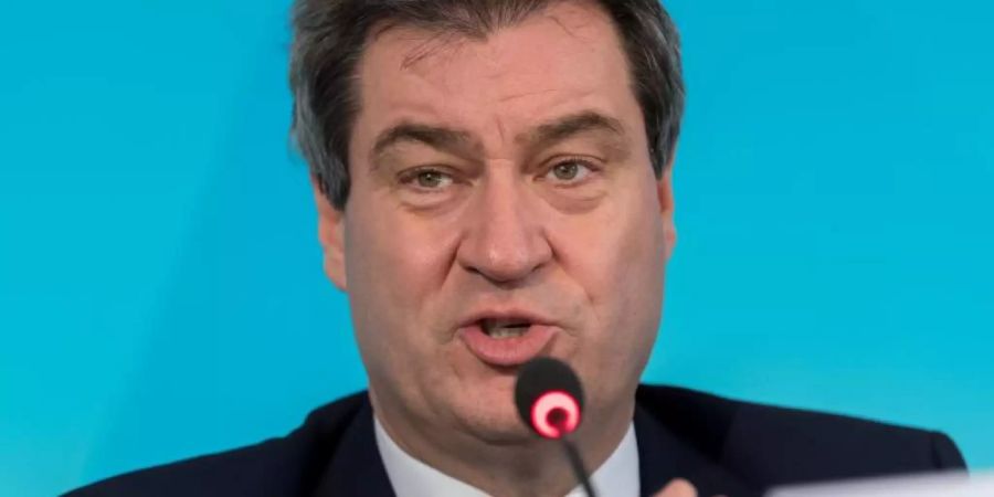 Markus Söder ist zufrieden: «Es gab viel Gemeinsamkeit, es gab aber auch manches, wo man noch eine Menge arbeiten muss». Foto: Peter Kneffel