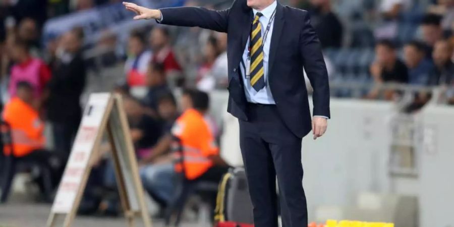 Schottland trennte sich von Trainer Alex McLeish. Foto: Adam Davy/PA Wire