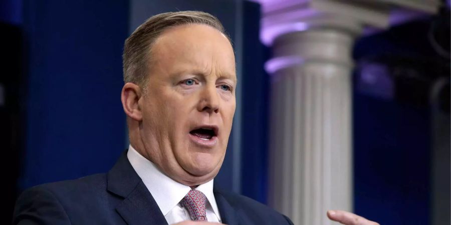 Spicer war am 21. Juli als Trumps Sprecher zurückgetreten.