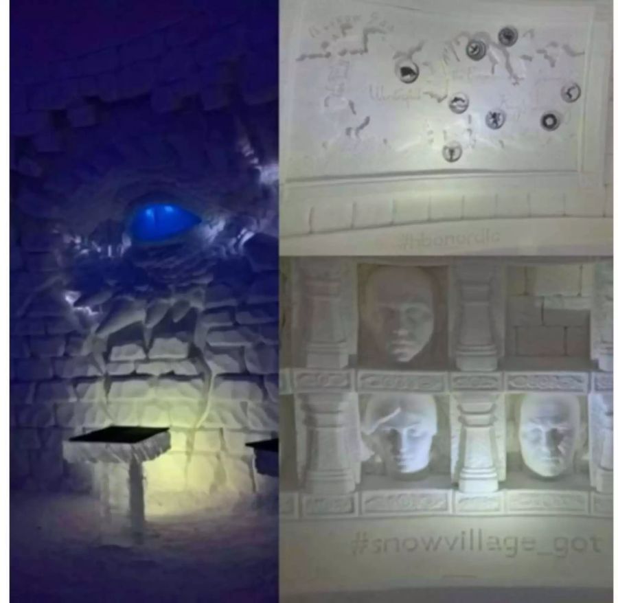 Snowvillage lässt Westeros in 30 Räumen aufleben.