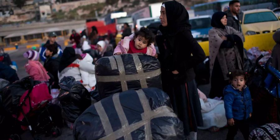 Im Flüchtlingslager ist es in der Nacht auf Donnerstag zu Schlägereien gekommen.