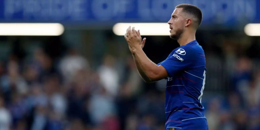 Eden Hazard will vorerst beim FC Chelsea bleiben.