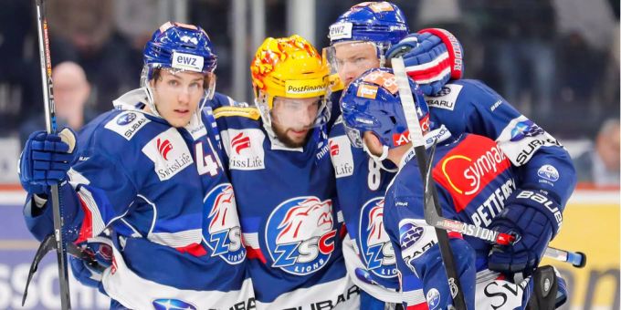 Eishockey - ZSC Lions gewinnen deutlich