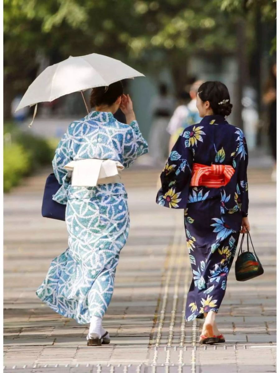 In der Hauptstadt Tokio sind an zehn aufeinander folgenden Tagen mehr als 35 Grad Celsius gemessen worden. (Symbolbild)