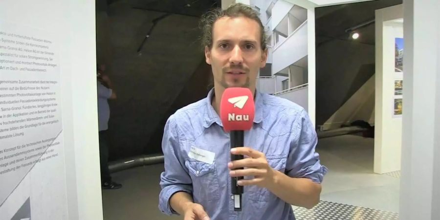 Nau-Reporter Conradin Zellweger.