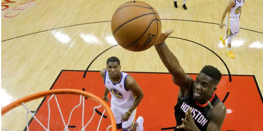 Clint Capela scheiterte mit den Houston Rockets im Western Conference Final am späteren Champion Golden State Warriors.