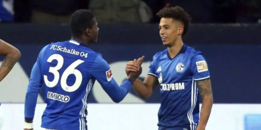 Breel Embolo und Thilo Kehrer spielten zusammen bei Schalke 04.