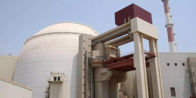 Das iranische Kernkraftwerk in Bushehr. bushehr