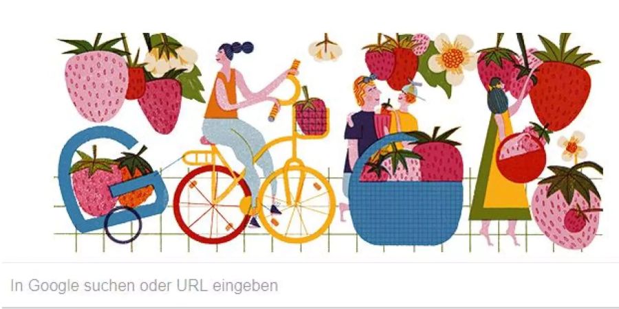 Google pflückt Erdbeeren vom Himmel