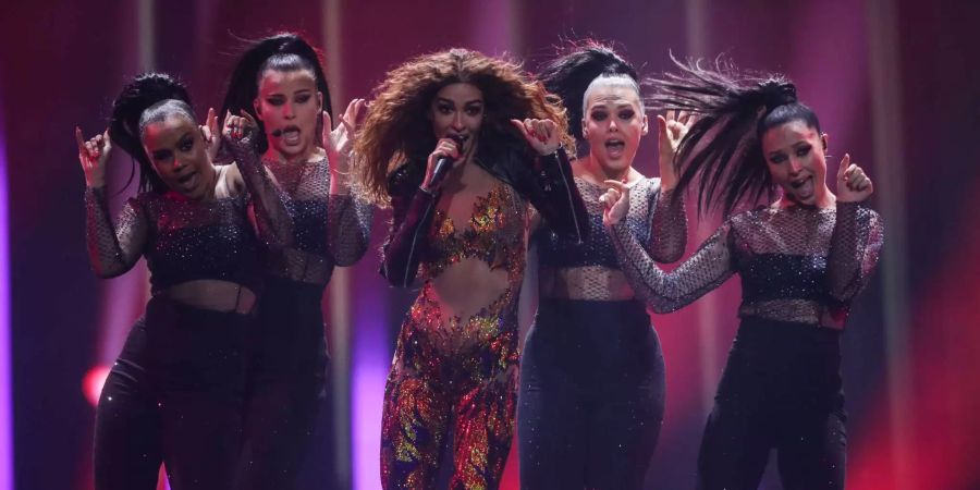 Eine der Topfavoritinnen auf den Titel, musste sich am Schluss mit Platz Zwei begnügen: Eleni Foureira aus Zypern mit ihrem Song «Fuego».