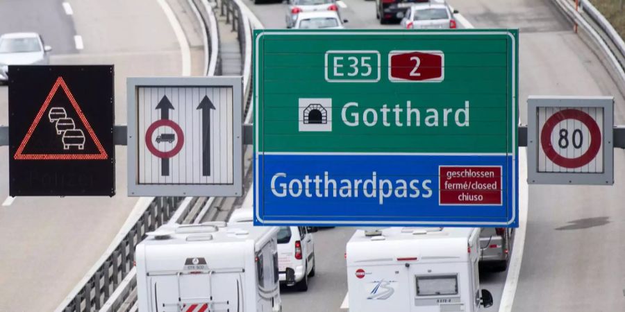 2014 fuhr der 43-jährige Deutsche mit viel zu hoher Geschwindigkeit durch den Gotthard-Tunnel.