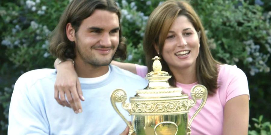 Roger und Mirka sind seit rund 18 Jahren ein Paar – bereits beim ersten Wimbledonsieg des Maestros war sie an dessen Seite.