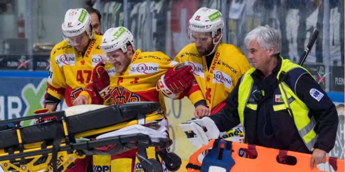 Schwere Verletzung - Saisonende für Kevin Fey vom EHC Biel
