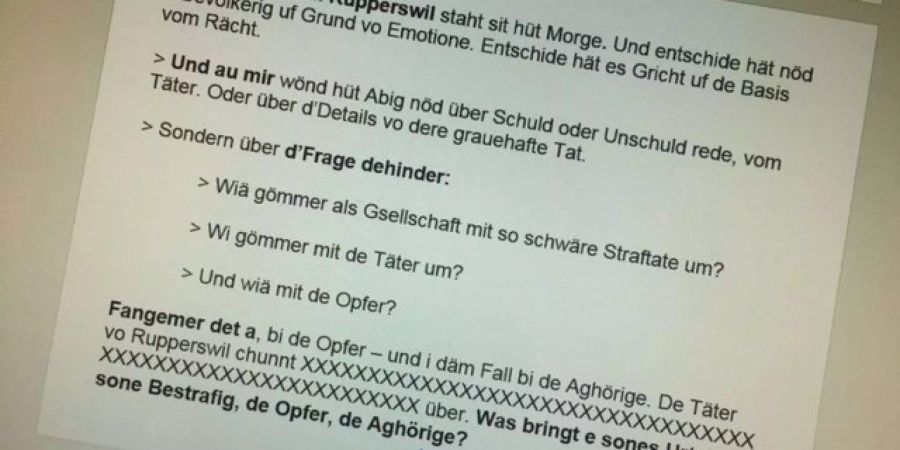 So soll die Arena-Sendung offenbar beginnen – laut Moderator Jonas Projer ohne Kontroversen und Skandalisierung.