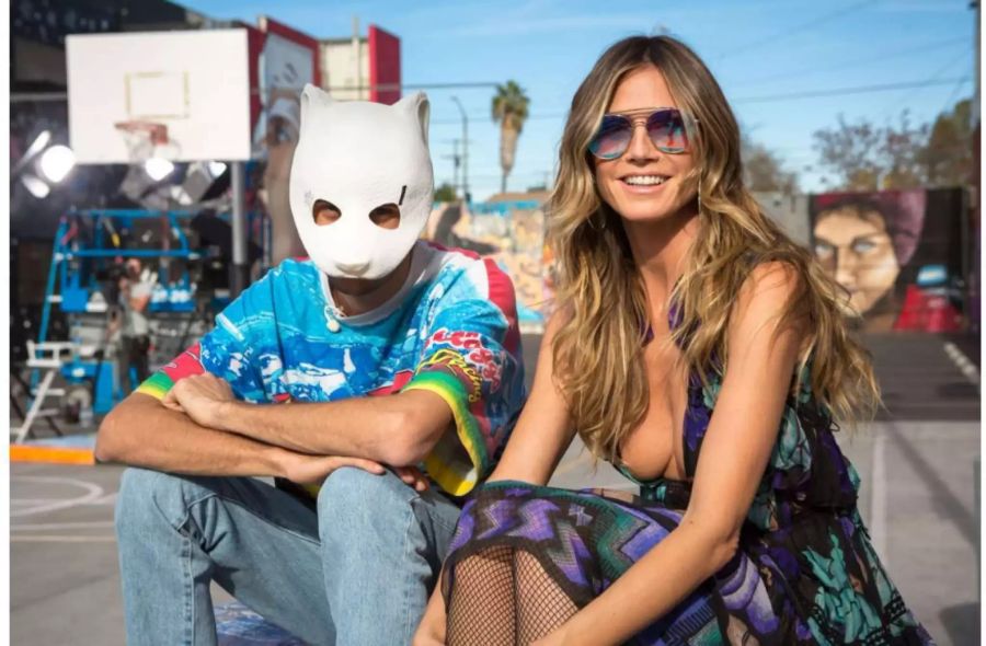 Modelmama Heidi Klum ist Fan des Rappers.