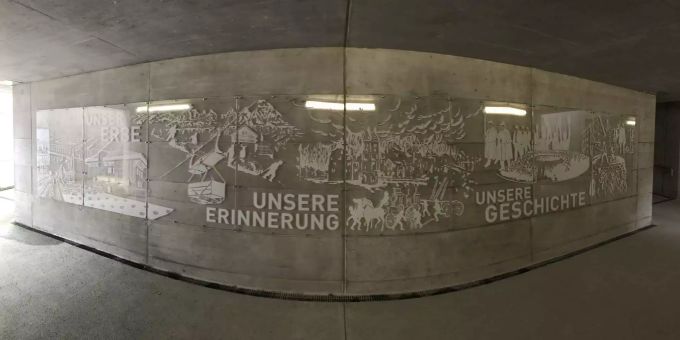 Personenunterführung am Bahnhof Glarus Bahnhof Glarus