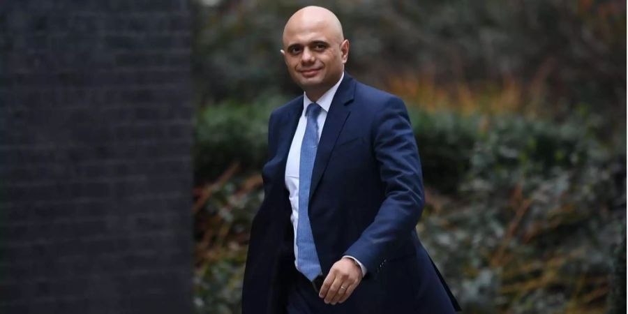 Innenminister Sajid Javid.