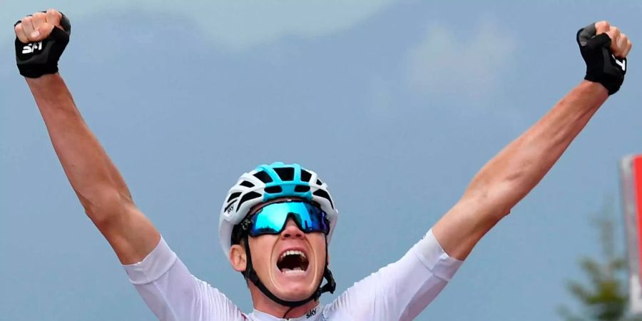 Chris Froome gewinnt die 19. Etappe des Giro.