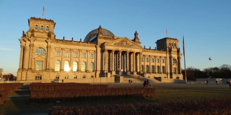 Der Bundestag in Berlin.
