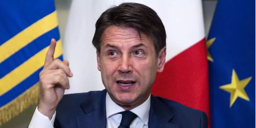 Italiens Premierminister Guiseppe Conte.