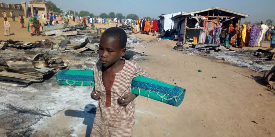 Mutmasslicher Boko-Haram-Angriff in Nigeria