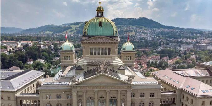 Das Bundeshaus in Bern. kohäsionsmilliarde