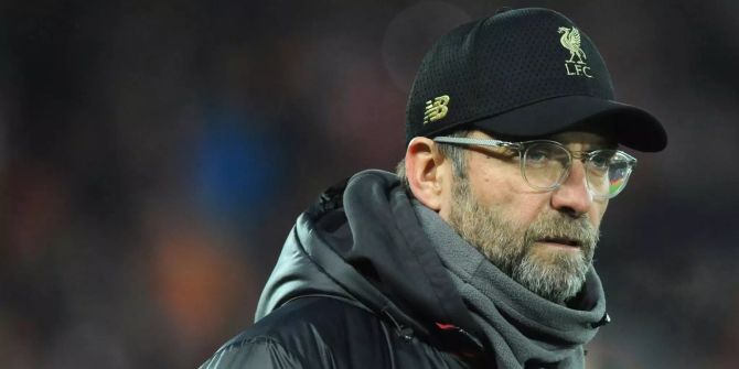 Jürgen Klopp vor dem Spiel zwischen Liverpool und Manchester United.