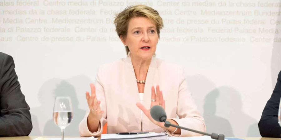 Bundesrätin Simonetta Sommaruga