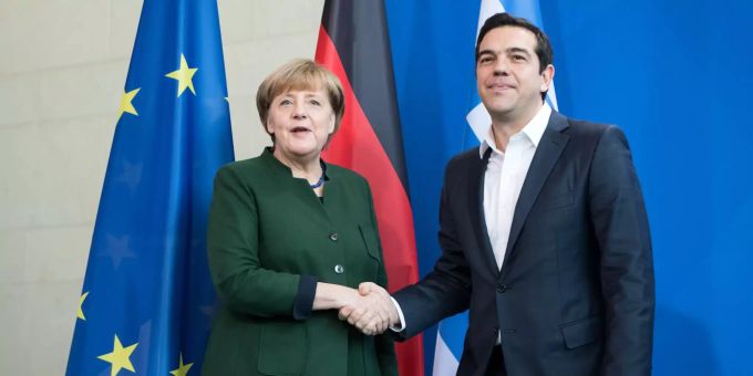 Bundeskanzlerin Merkel reist heute Donnerstag zu einem zweitägigen Besuch nach Athen, wo sie auf den Ministerpräsident Alexis Tsipras trifft. Bundeskanzlerin Angela Merkel und Alexis Tsipras