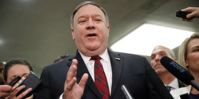 Der US-Aussenminister Mike Pompeo.