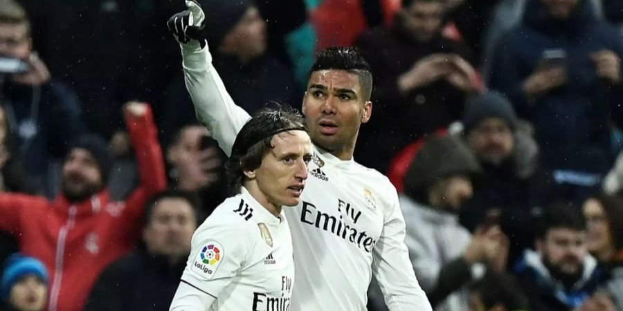 Luka Modric und Casemiro