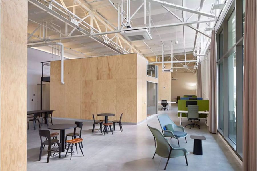 Der Openspace im Pier 17 in San Francisco.