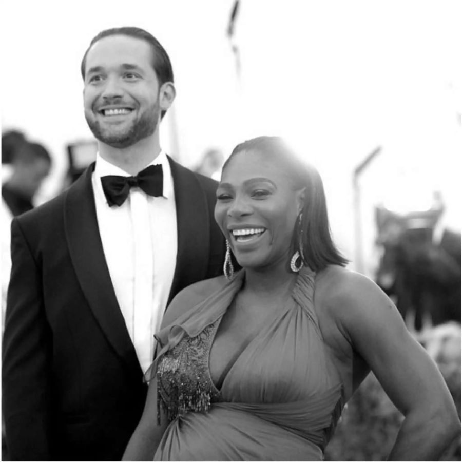 Im Internet kursieren Fotos der Hochzeit von Serena Williams.