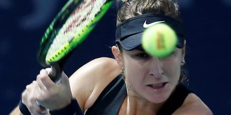 Belinda Bencic bewahrt ihre gute Form auch im Schweizer Duell mit Stefanie Vögele