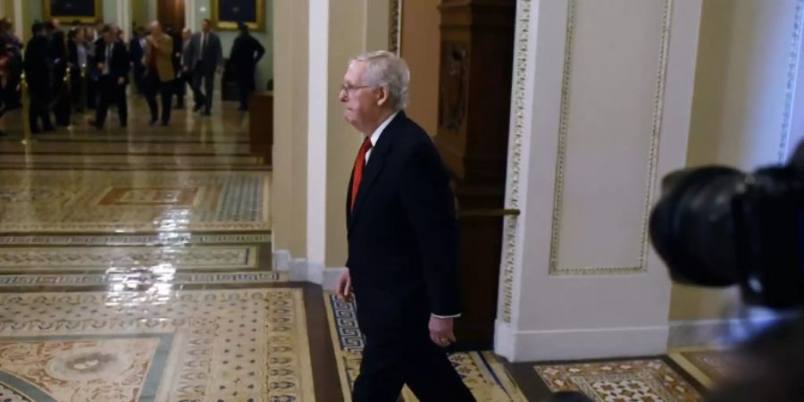 Republikanischer Mehrheitsführer McConnell