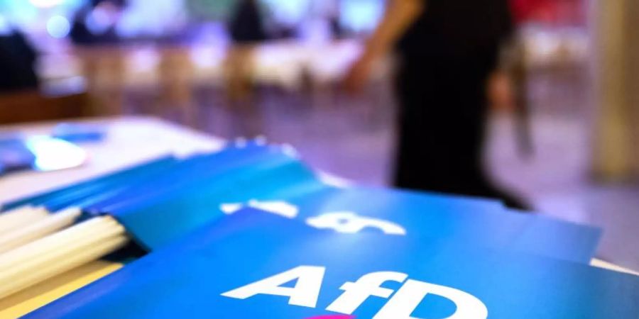 Nach dem Terroranschlag von Hanau wird die AfD von Vertretern der anderen Parteien heftig kritisiert. Foto: Daniel Karmann/dpa