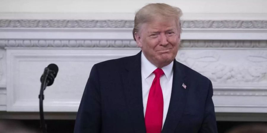 US-Präsident Donald Trump hat seinen Haushaltsentwurf für das Finanzjahr 2021 vorgelegt. Foto: Alex Brandon/AP/dpa