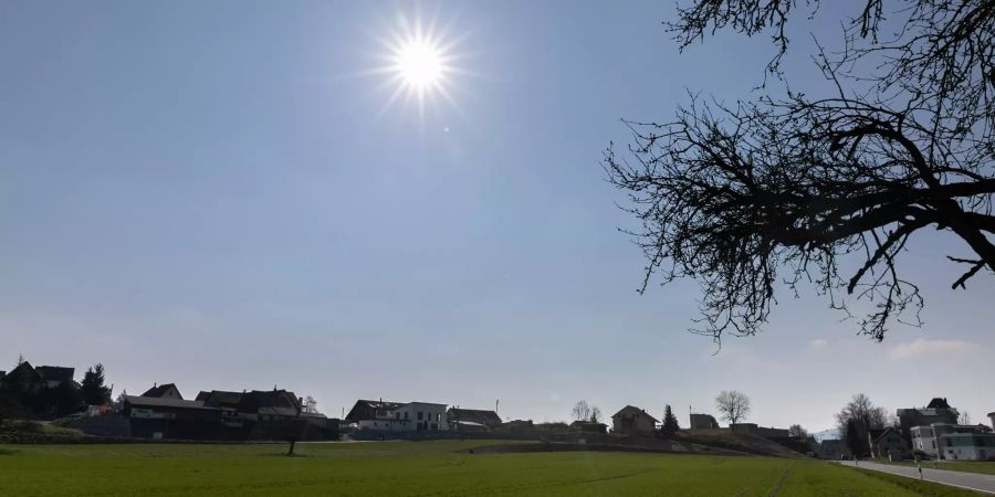 Einfahrtsstrasse Richtung Seon (AG).