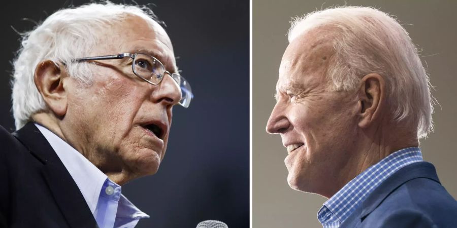 Vorwahl Demokraten Sanders Biden