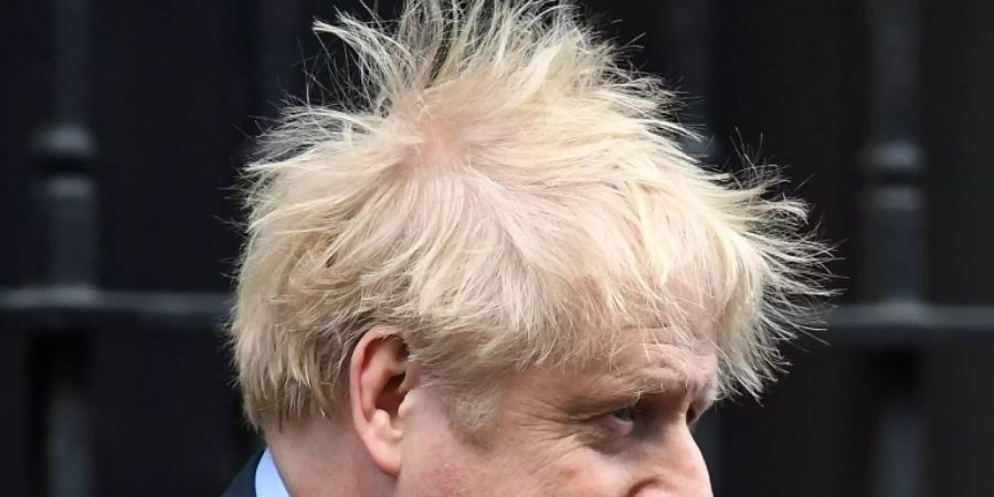 Boris Johnson am Mittwoch in London