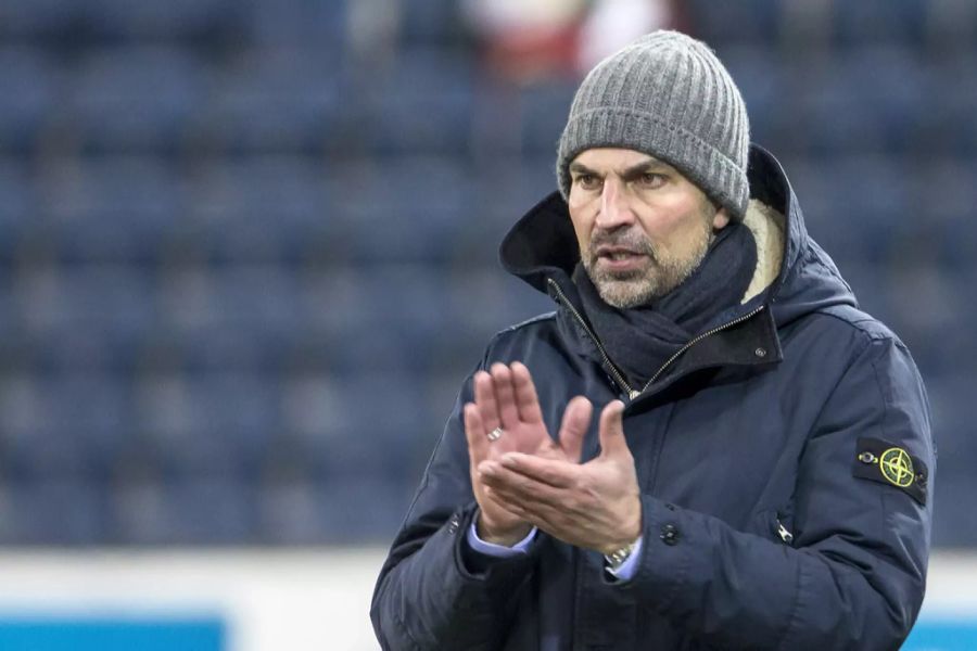 Markus Babbel erhält von FCL-Boss Alpstaeg keine guten Noten.