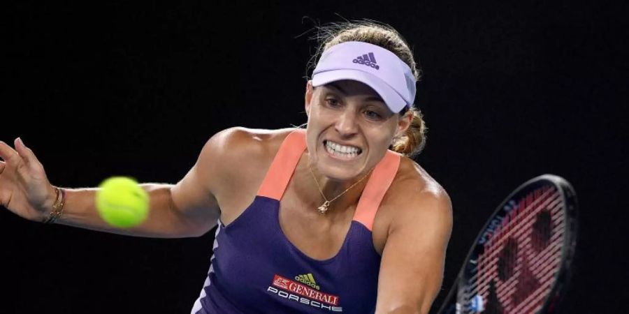Angelique Kerber ruft aufgrund der Coronavirus-Krise zur Vernunft auf. Foto: Lukas Coch/AAP/dpa