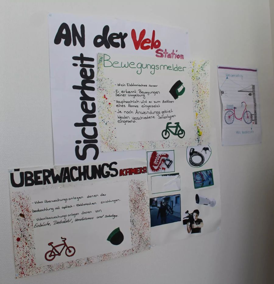 Plakate Velostation