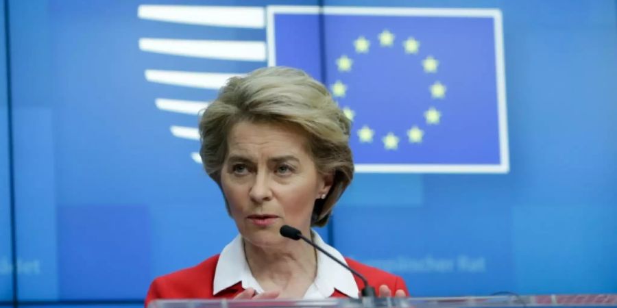 EU-Kommissionspräsidentin Ursula von der Leyen