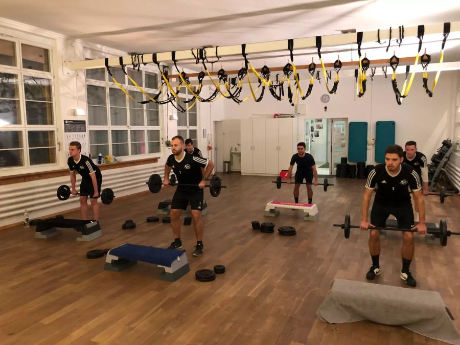 Wintertraining 1. Mannschaft