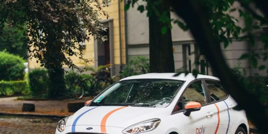 Ein Fahrzeug des Carsharing-Anbieters Oply: Das Unternehmen stellt seinen Dienst in Deutschland ein. Foto: -/Oply GmbH/dpa
