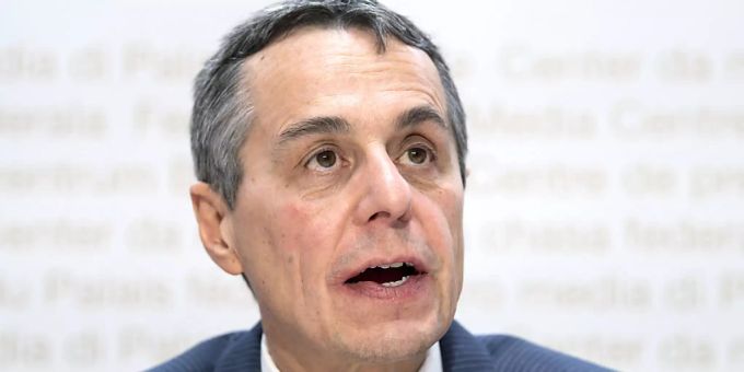 Aussenminister Ignazio Cassis. (Archivbild) cassis
